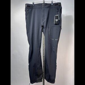 ROSSIGNOL Men's Ski Stretch Technical Black Pants XL NWT